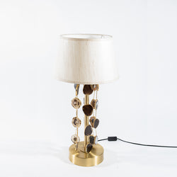Lamp With Agate Drops