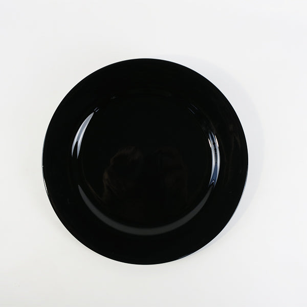 Round Plate Black