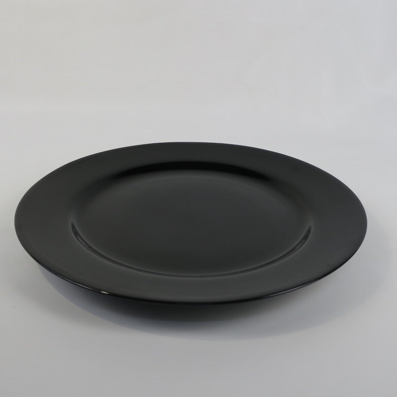 Round Plate Black